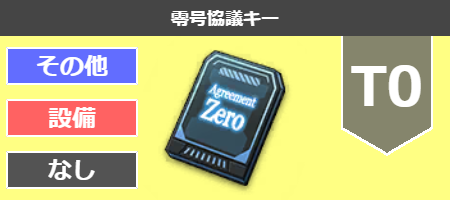 零号協議キー[T0]